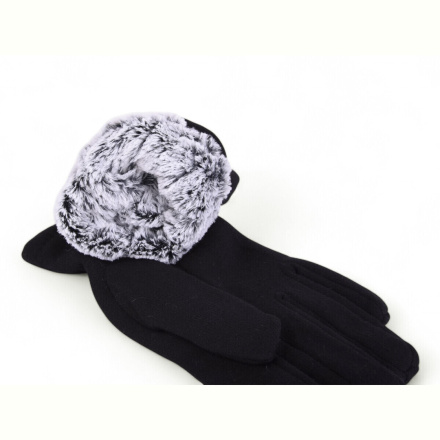 Перчатки PAIDI 72-5 трикотаж black
