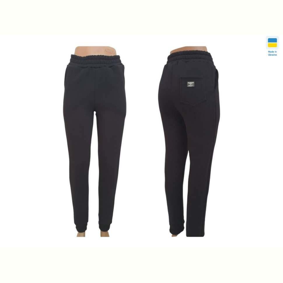 Спортивные брюки Sport style 8040 чорний