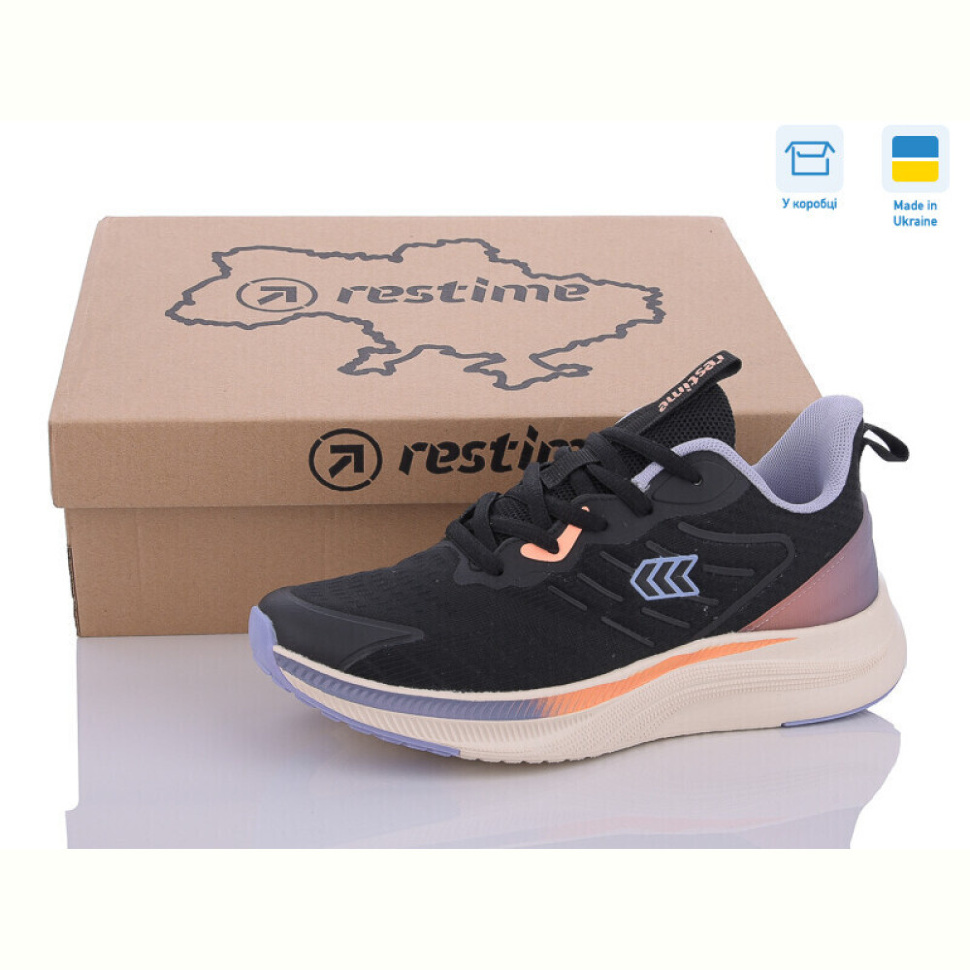 Кроссовки Restime SWL24070 black