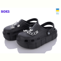 Кроксы Roks Progress 152-2 чорний old
