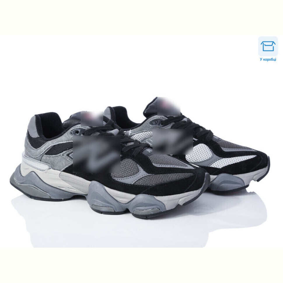 Кроссовки Violeta HD2(9060-2) black-grey