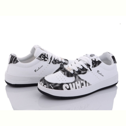 Кроссовки Violeta 9-796 white-black
