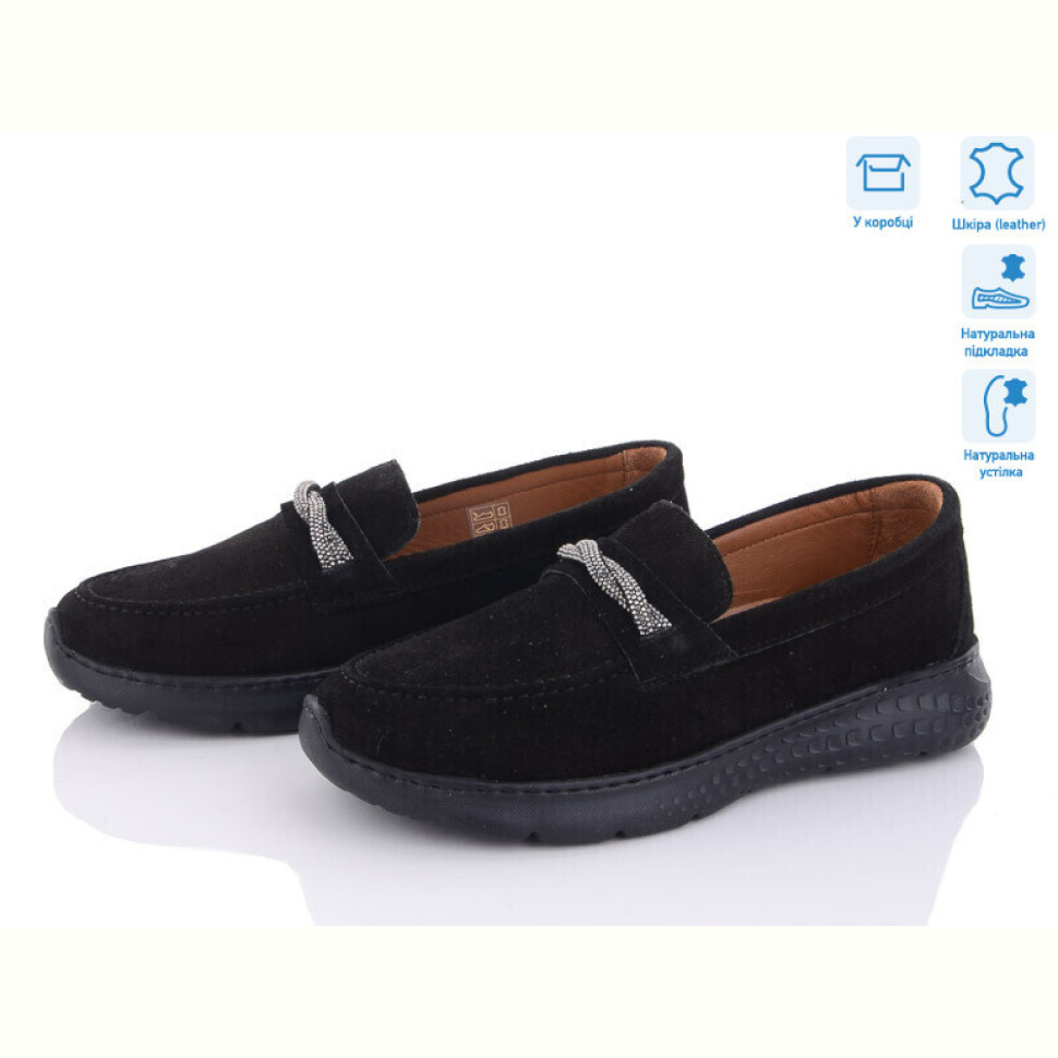 Туфли Mona Lisa 2325 чорний замш