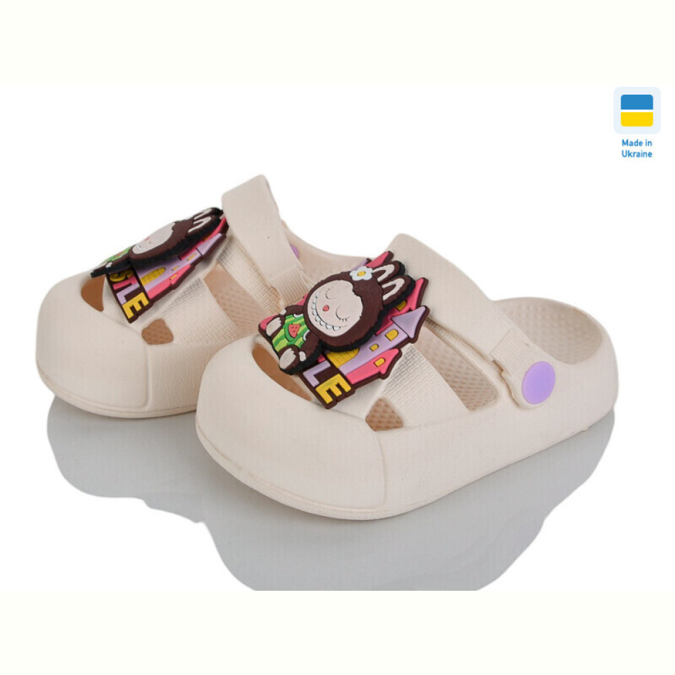 Кроксы Golden Lion 337 кремовий