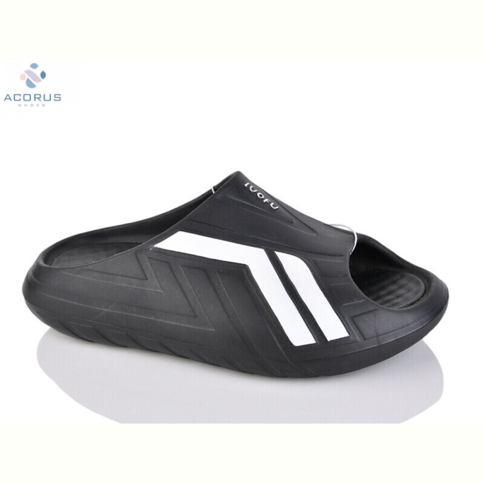 Шлепки Acorus 24-139 black