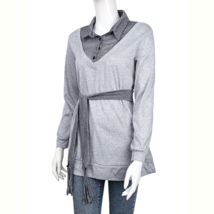 Кофта Obuvok B041-4 l.grey (10519)