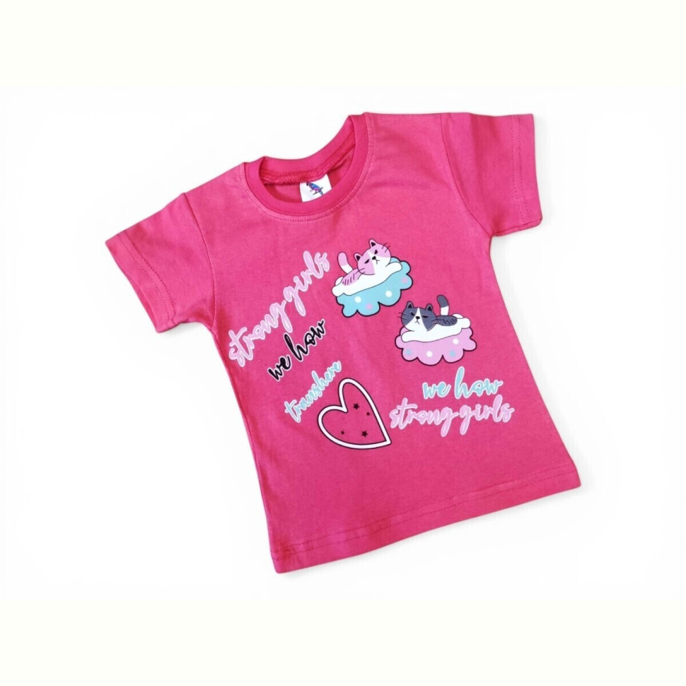 Футболка Kids-modnik 117 кораловий