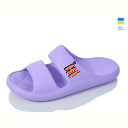 Шлепки Inblue DS69 бузковий