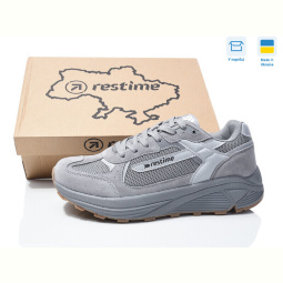 Кроссовки Restime ZMB24104 grey