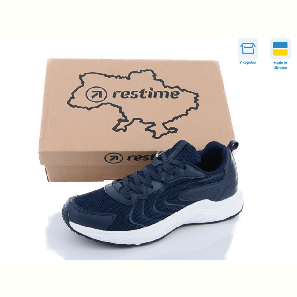 Кроссовки Restime PML22067 navy Кроссовки Restime PML22067 navy