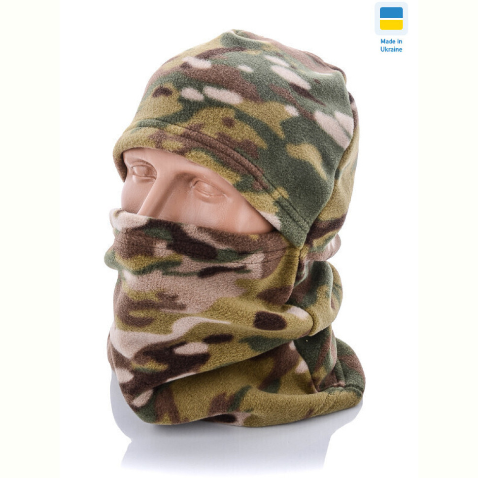 Балаклава STARK Балаклава фліс камуфляж