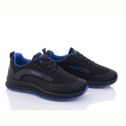 Кроссовки Violeta 197-141 black-blue