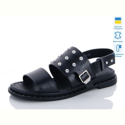Босоножки Elite shoes С.16-001-11К-01-черный кожа-черн.-с.156s черн.ромб.серебро