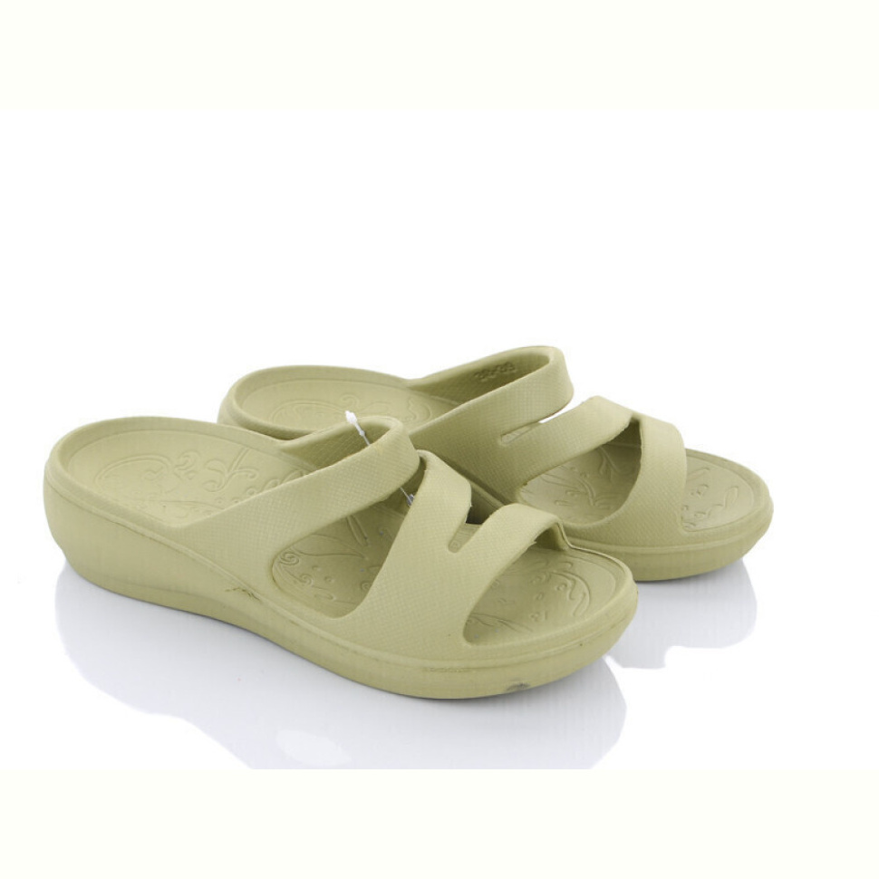 Шлепки Violeta W407-11 green