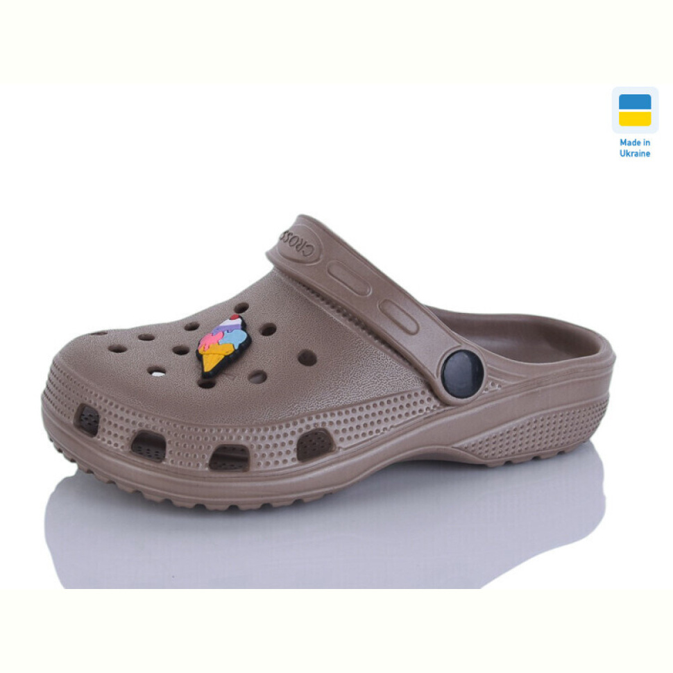 Кроксы SANLIN 2 H3 кофе