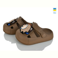 Кроксы Golden Lion 336 коричневий