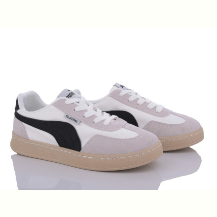 Кроссовки Violeta 182-14 white-black