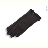 Перчатки Королева G3-02Ж шкіра вовна brown