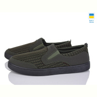 Слипоны Lvovbaza B&R 501 оливка