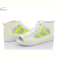 Кеды Victoria CF017 white-green
