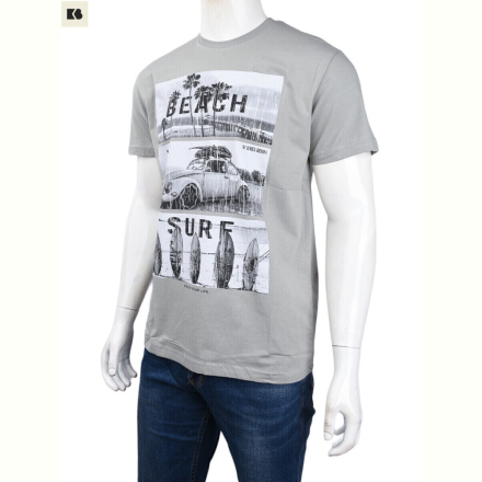 Футболка BIG 3707-0078-2 grey