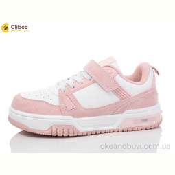 Кроссовки Clibee-Apawwa LC826 pink-white