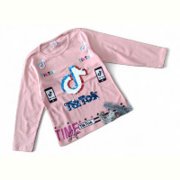 Батник Kids-modnik 7151 пудровий