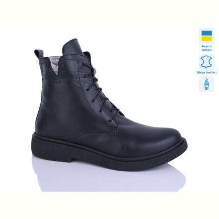 Ботинки Sali 23 чорний к. зима