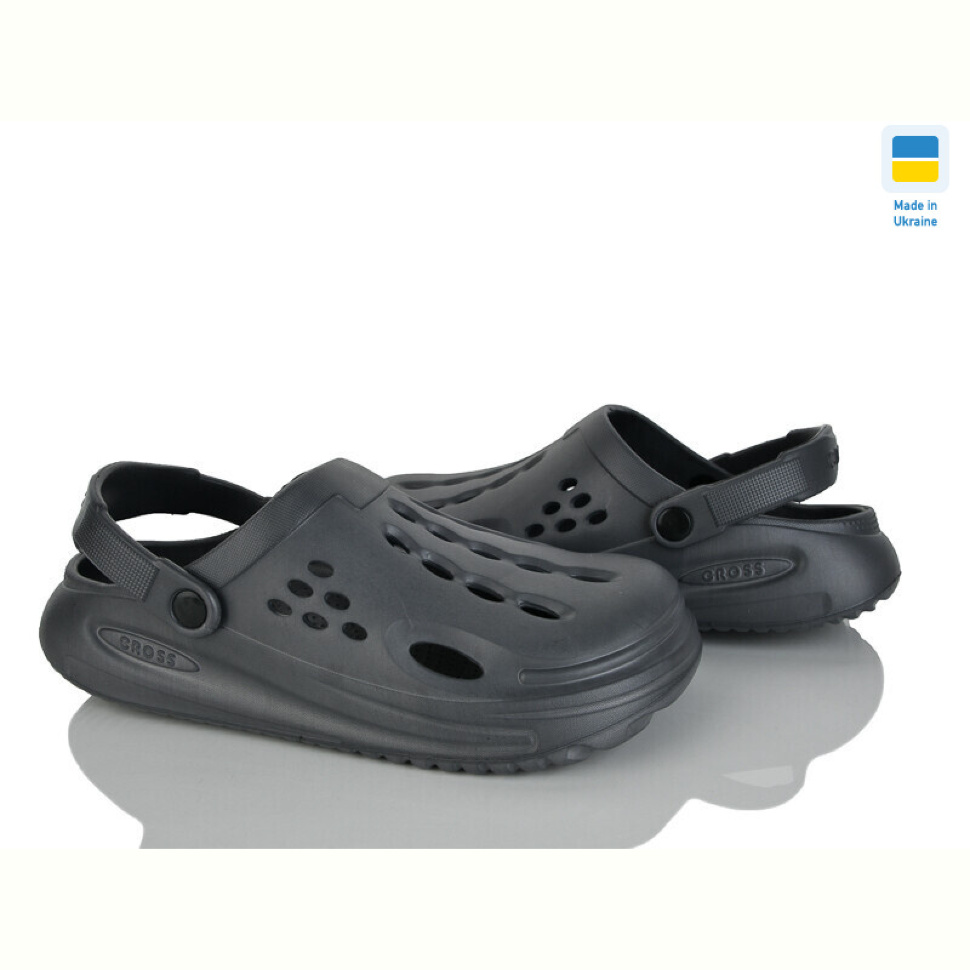 Кроксы Vladimir Cross 026 сірий