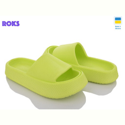 Шлепки Roks Progress 139 салатовий