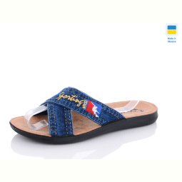 Шлепки DeMur MD2136 синій