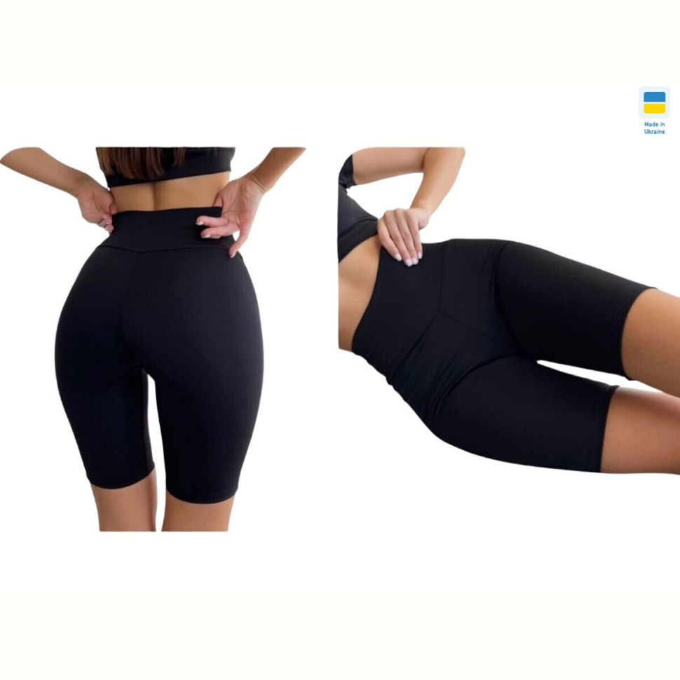 Велосипедки Sport style 871 чорний Велосипедки Sport style 871 чорний