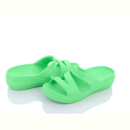 Шлепки Violeta W407-16 green