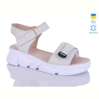 Босоножки Sali 701-25 беж-білий к.