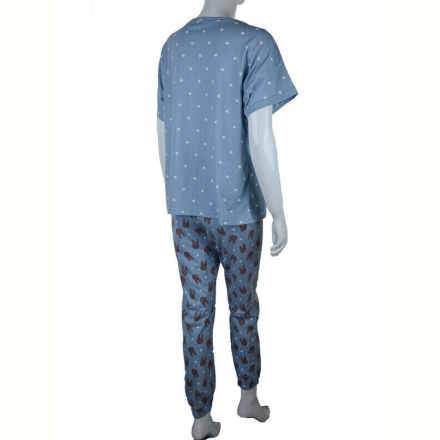 Пижама Obuvok 15400 blue (04097)