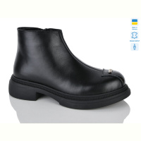 Ботинки Sali 616 чорний к. демі