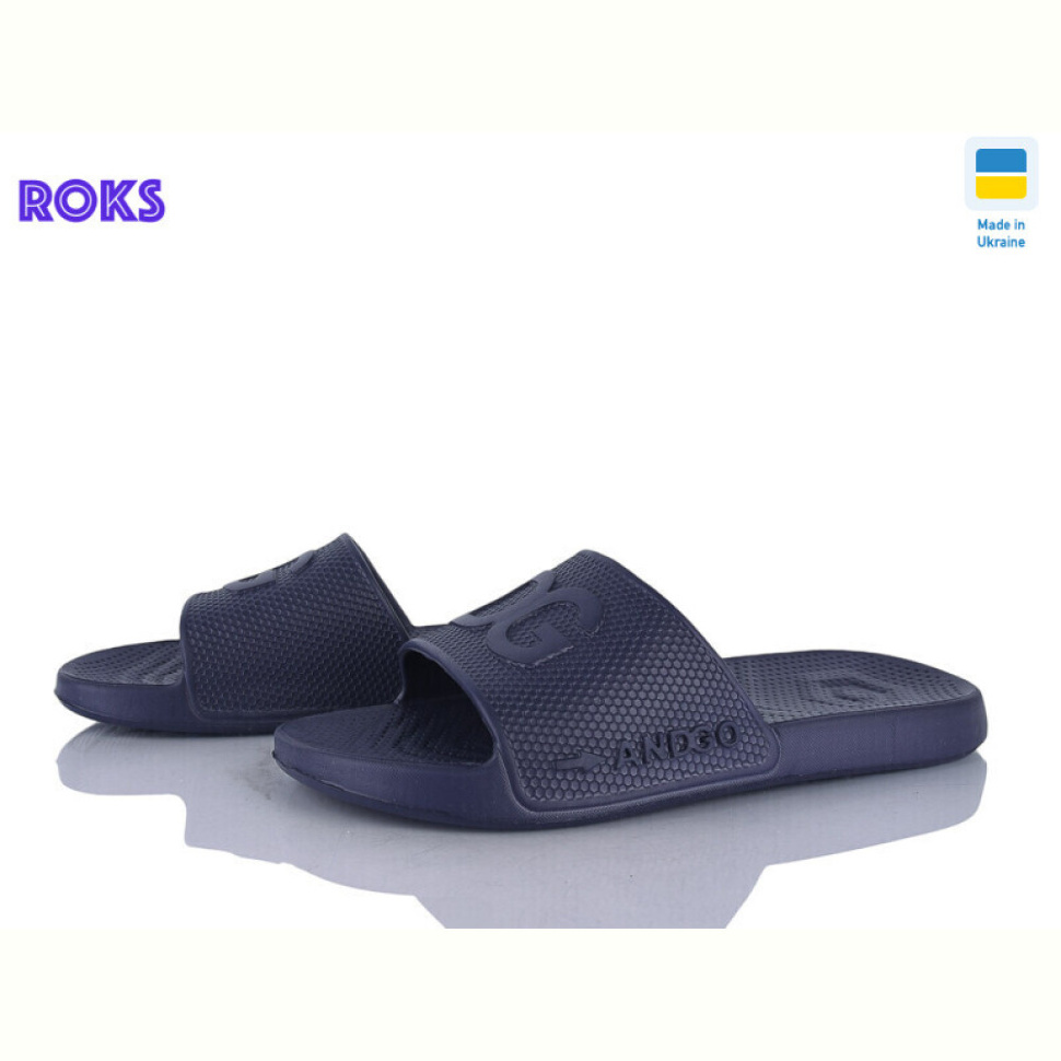 Шлепки Roks 131 т.синій