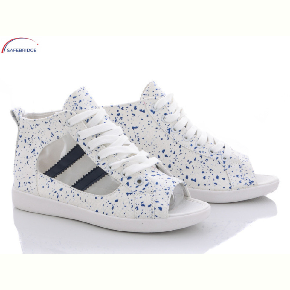 Кеды Victoria CF017 white-d.blue