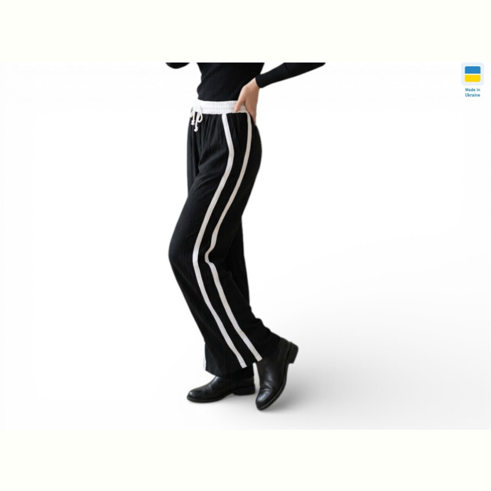 Спортивные брюки Sport style 3314 чорний