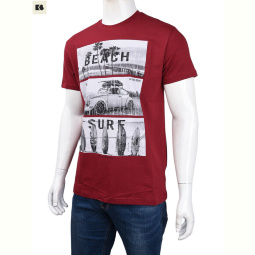 Футболка BIG 3707-0078-4 bordo