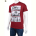 Футболка BIG 3707-0078-4 bordo
