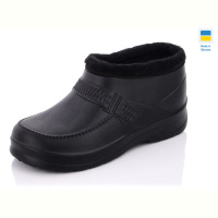 Галоши Progress Роксол ГМ9 хутро чорний