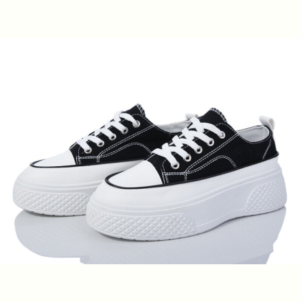 Кеды Violeta 182-39 black-white