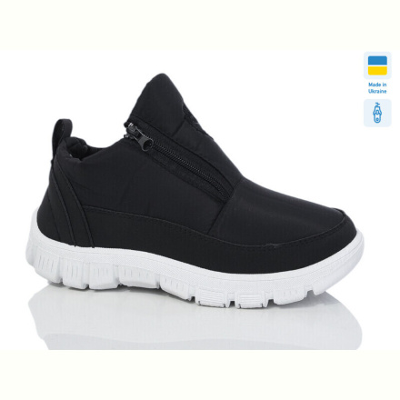 Ботинки Inblue 316 чорно-білий