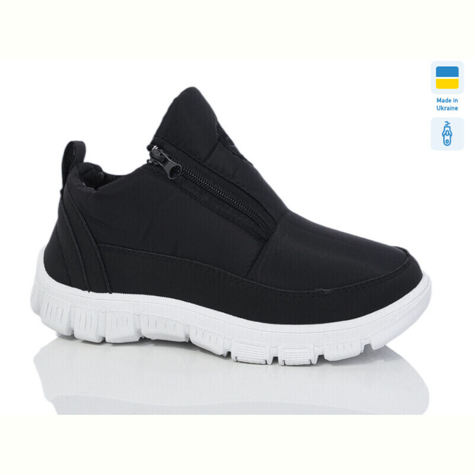 Ботинки Inblue 316 чорно-білий