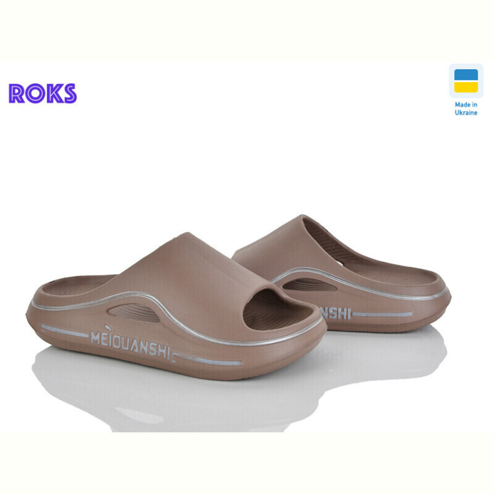 Шлепки Roks 507-020 мокко