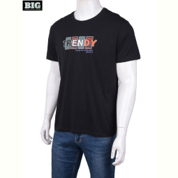 Футболка BIG 8082 black
