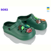 Кроксы Roks 312-1 зелений