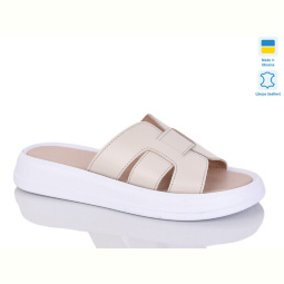 Шлепки Sali 518 беж к.