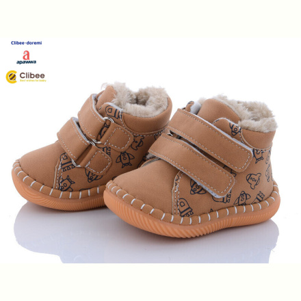 Ботинки Clibee-Doremi FD120 camel